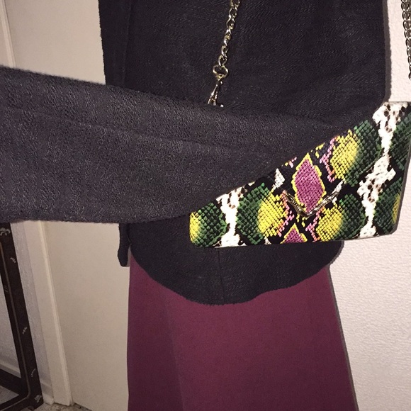 BLK ANNTAYLOR LOFT MOTO JACKET SZ12 - Picture 6 of 8